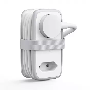 ORICO APP 15.5W 5-i-1 power strip med 2x AC, 2x USB-A, 1x USB-C - hvid