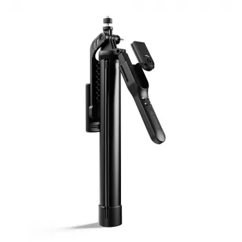 ORICO SPM170 selfie stick-stativ med Bluetooth-fjernudløser, 1/4 inch universalskrue, 6-delt udtrækkelig op til 72 cm, sort