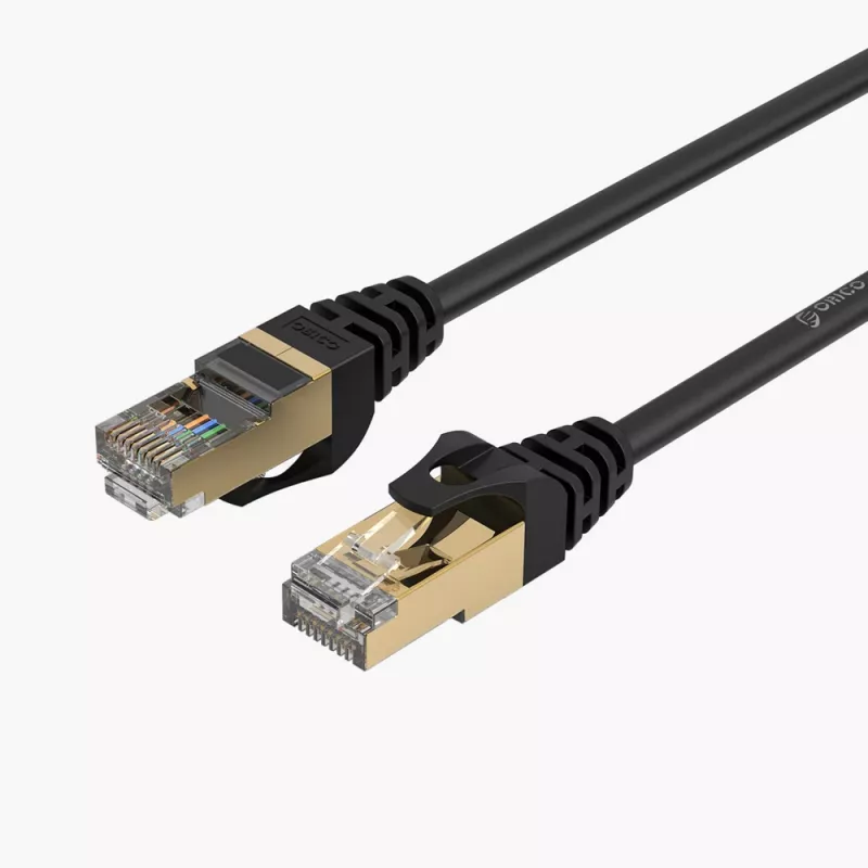 ORICO PUG-C7 CAT7 20m rund sort
