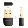 ORICO BTA-60 Bluetooth 6.0 USB-adapter, sort