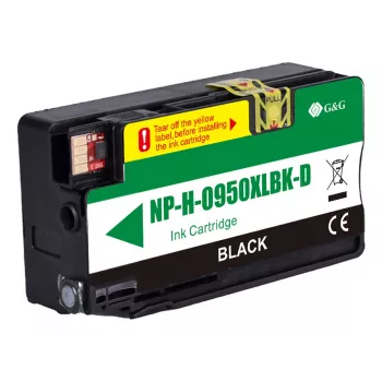 G&G Ninestar Kompatibel blækpatron HP 950XL sort