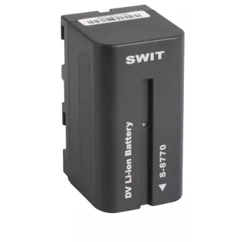 SWIT S-8770 4400mAh 7,2V Li-Ion NP-F-serie batteri med D-Tap