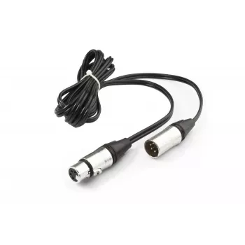 SWIT ELECTRONICS S-7102 3m 4-pin XLR DC-strømkabel til professionelt video- og broadcastudstyr