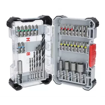 Bosch Extra Hard og PRO Wood Bor- og bit-sæt 35-dele (2607017730)