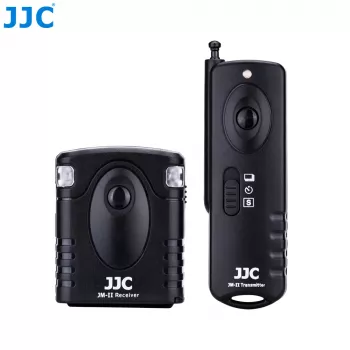 JJC RR-90 Wired Remote Shutter Release for Fujifilm Cameras - 90cm Cable, Black