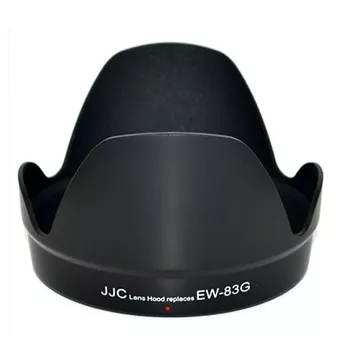 JJC Modlysblænde til Canon EW-83G, Tulipanform, sort