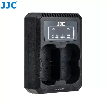 JJC dual USB-oplader til Fujifilm NP-W235