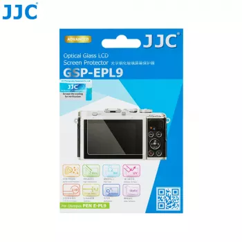 JJC Tempered Glass-skærmbeskytter til Olympus PEN E-PL9 / E-PL10 (3,0 inch LCD)