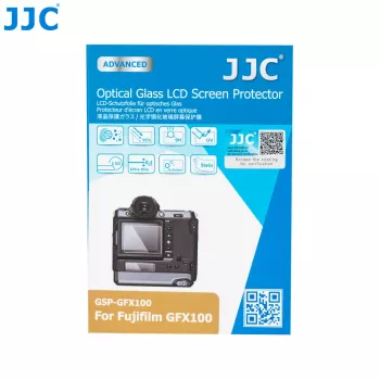 JJC Tempered Glass LCD-skærmbeskytter til Fujifilm GFX100