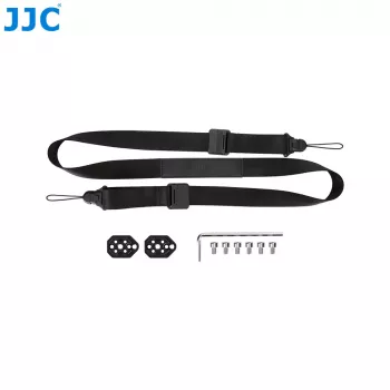 JJC NS-DST dobbelt håndtag med skulderrem til DJI RS 2 / RSC 2 / RS 3 / RS 3 Pro / RS 3 Mini