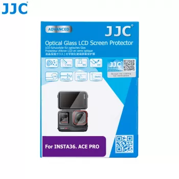 JJC Tempered Glass Screen & Lens Protector Set til Insta360 Ace Pro (GSP-ACEPRO)
