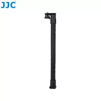 JJC fleksibel svanehals-forlængerarm med 1/4 inch-gevind og koldskofod - sort