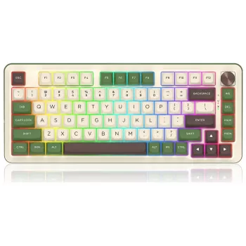 Redragon K681CGC-RGB-PRO Cyrus 65% tri-mode mekanisk tastatur, hot-swappable, Red Switches, RGB, sort