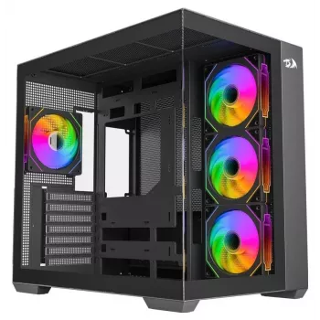 Redragon EVO ARGB GC-623-PRO mid-tower gaming-kabinet, sort