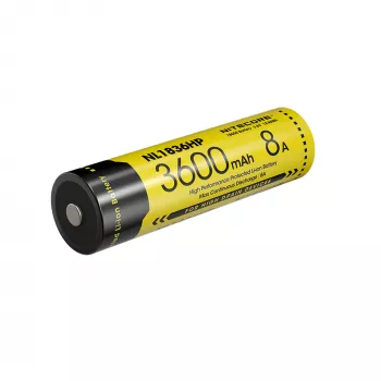 Nitecore NL1836HP 3600mAh 18650 Li-ion Button Top-batteri
