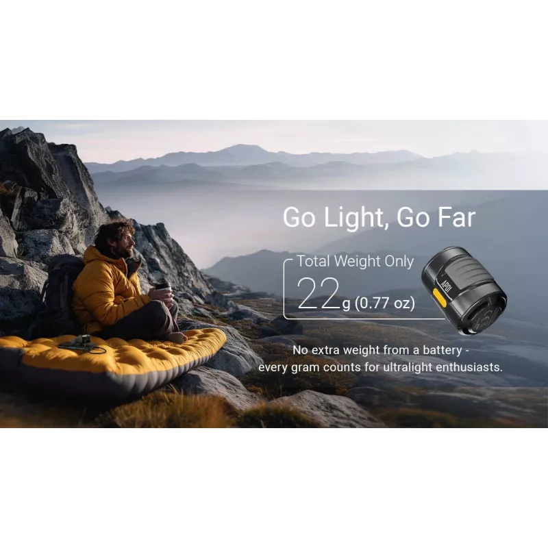 Nitecore AP01 elektrisk pumpe