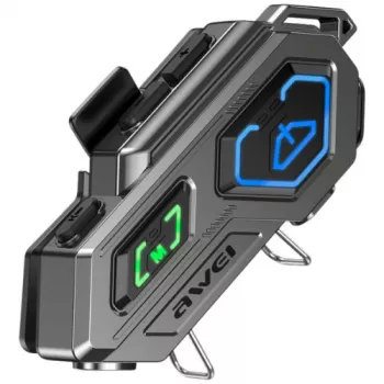 AWEI VS-6 Motorcykel Bluetooth-intercom-headset sort