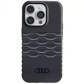 AUDI IML MagSafe-cover til iPhone 14 Pro 6,1 sort hardcase AU-IMLMIP14P-A6/D3-BK