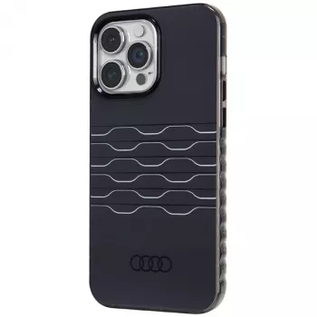 Audi IML MagSafe-cover til iPhone 14 Pro Max 6,7 inch sort hardcase AU-IMLMIP14PM-A6/D3-BK