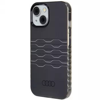 Audi IML MagSafe-cover til iPhone 15 / 14 / 13 6,1 sort hardcase AU-IMLMIP15-A6/D3-BK