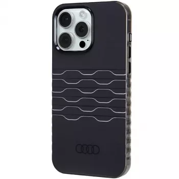 Audi IML MagSafe-cover til iPhone 15 Pro Max 6,7 inch sort hardcase