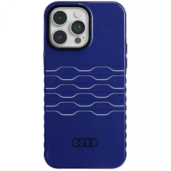 Audi IML MagSafe-cover til iPhone 14 Pro Max 6,7 navyblå hardcase