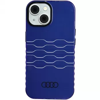 Audi IML MagSafe-cover til iPhone 15 / 14 / 13 6,1 navyblå hardcase