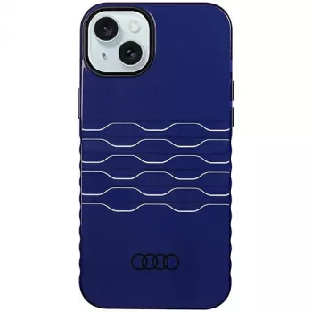 Audi IML MagSafe-cover til iPhone 15 Plus / 14 Plus 6,7 navyblå hardcase