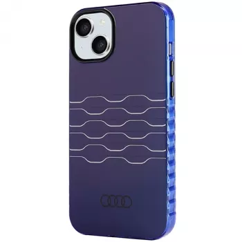 Audi IML MagSafe-cover til iPhone 15 Plus / 14 Plus 6,7 navyblå hardcase