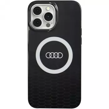 Audi IML Big Logo MagSafe-cover til iPhone 13 Pro Max 6,7 sort hardcase