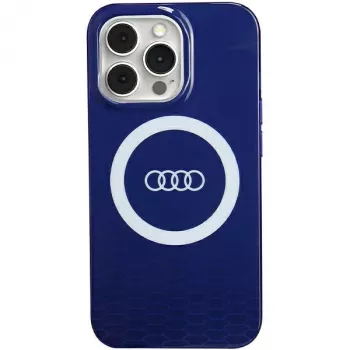 Audi IML Big Logo MagSafe-cover til iPhone 13 Pro / 13 6,1 navyblå hardcase