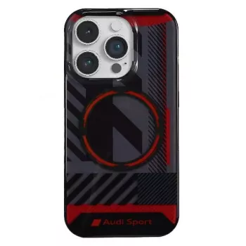 Audi IML Sport MagSafe-cover til iPhone 14 Pro Max 6,7 inch sort hardcase