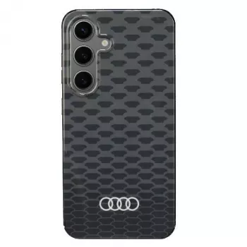 Audi IML Stitching Pattern MagSafe-cover til Samsung Galaxy S24 S921 sort hardcase