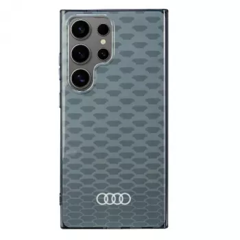Audi IML Stitching Pattern MagSafe-cover til Samsung Galaxy S24 Ultra, grå