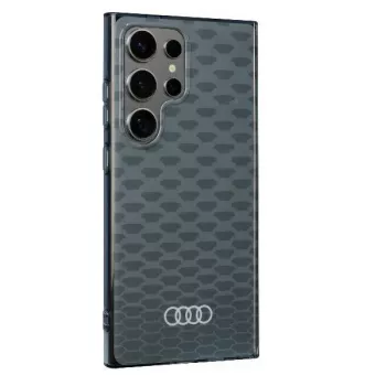 Audi IML Stitching Pattern MagSafe-cover til Samsung Galaxy S24 Ultra, grå