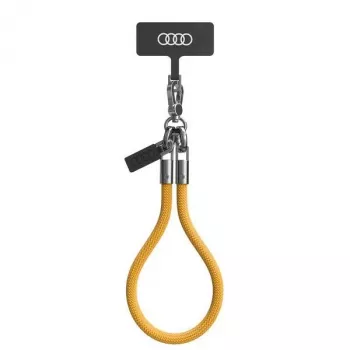 Audi Universelt Telefon Snor 28cm 8mm gul AU-HSL8-R8/D1-YW