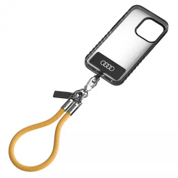Audi Universelt Telefon Snor 28cm 8mm gul AU-HSL8-R8/D1-YW