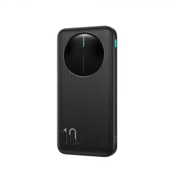 Joyroom JR-PBF12 Pro powerbank 22,5W 10000mAh med digitalt display 2x USB-A 1x USB-C - sort