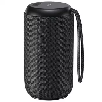 USAMS YC Series Bluetooth 5.0 10W vandtæt trådløs højttaler med snor sort YC011YX01 (US-YC011)