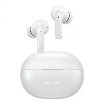 USAMS X-Don Series TWS Bluetooth 5.3-øretelefoner med ENC, hvid (US-XD19)
