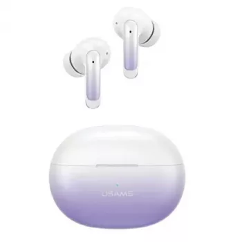 USAMS X-donseries TWS Bluetooth 5.3-øretelefoner med ENC, Lilla-blå gradient (US-XD19)