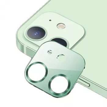 USAMS Kamera-Linseglas til iPhone 12 Metal grøn/grøn BH703JTT04 (US-BH703)