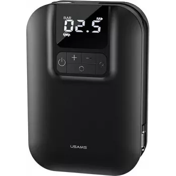 USAMS Mini Pump US-ZB215 luftpumpe til bil 5000mAh CQBZB21501
