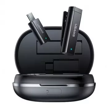 USAMS Trådløs Lavalier-Mikrofon ENC 2,4 GHz USB-C ZB243MKF01 (US-ZB243)
