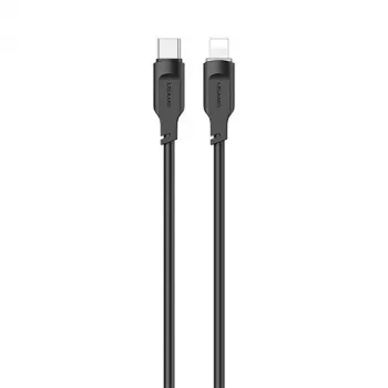 USAMS 125W Hurtigoplader Biloplader 2xUSB-A + 1xUSB-C Transparent sort CC158CC01 (US-CC158)