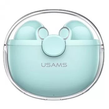 USAMS BUseries BHUBU03 True Wireless Stereo Bluetooth 5.1-earbuds, grøn