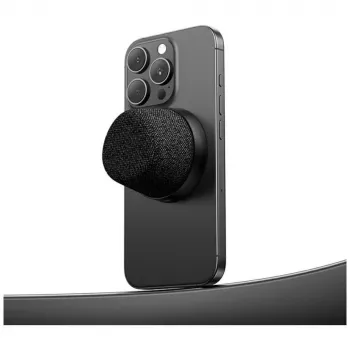 USAMS YX016 magnetisk Bluetooth-højttaler sort