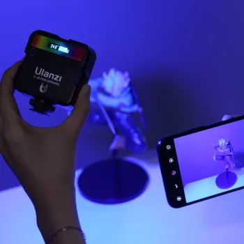 Ulanzi VL49 RGB LED-videolys, 2500K-9000K, 6W, 2000mAh