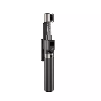 Dudao F18 Bluetooth-selfiestick med stativ 110 cm sort