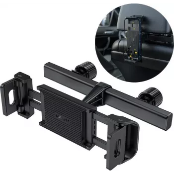 ACEFAST bilholder til nakkestøtte til telefon og tablet (135-230 mm bredde) sort (D8 Black)